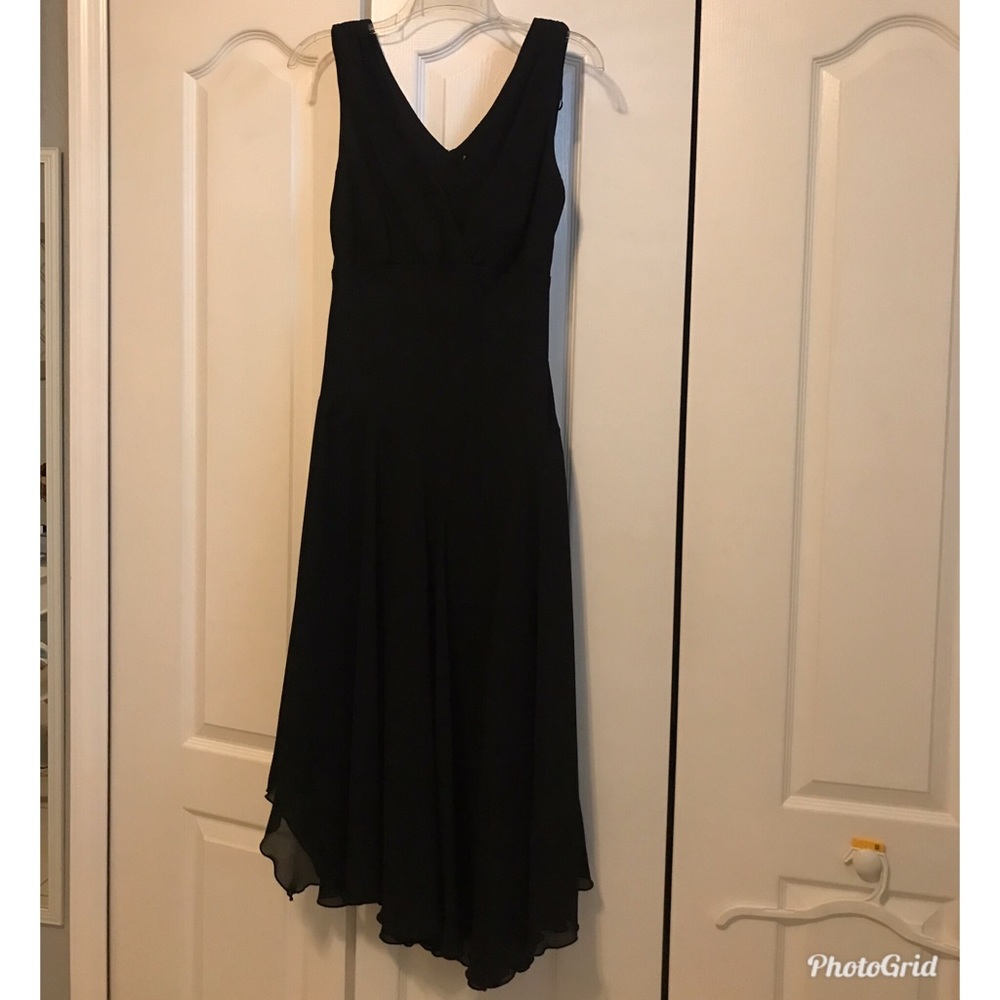 Black Asymmetrical Dress